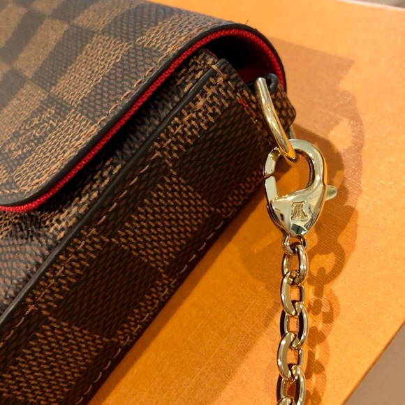 Louis Vuitton felicie pochette damier ebene - Picture 14 of 16